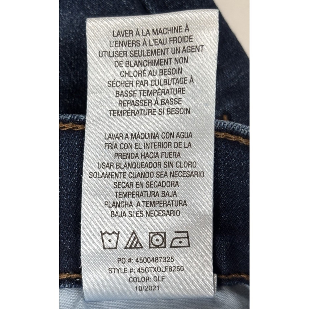 Joe's Jeans Mens 52x30 Straight Fit Stretch Dark Blue Wash Denim 45GTXOLF8250 - Picture 7 of 15